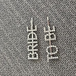 Bride to Be Hair Clips Set Like New Set